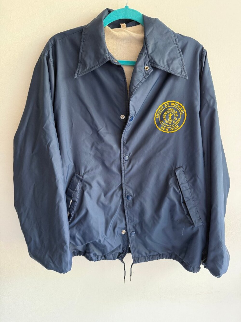Authentic Vintage Nylon Work Jacket for NYC Academy